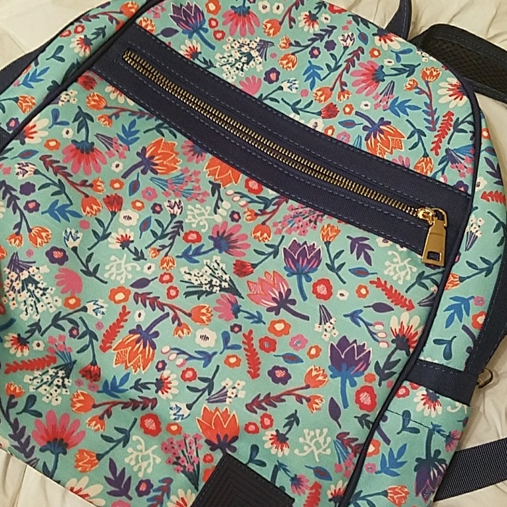 LuLaRoe Floral Backpack